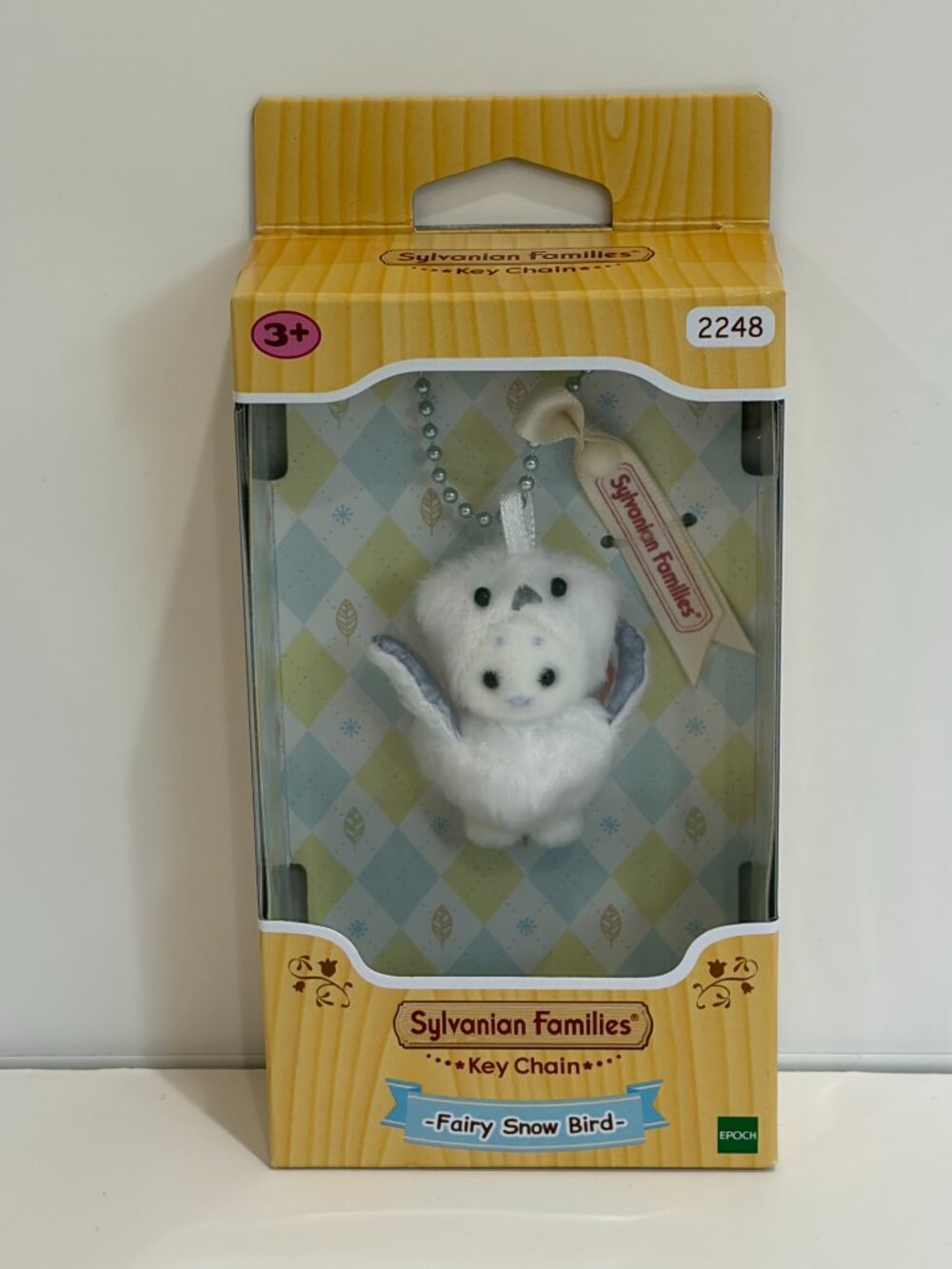 Calico Critters Sylvanian Families Fairy Snow Bird Keychain LIMITED